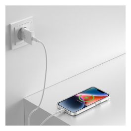 4smarts Kit 3en1 Premium para iPhone SE (4ª Gen) con Funda, Protector Pantalla y Cargador, Transparente/Blanco, 9H, Resistente Golpes y Rayones, Ref. 541359