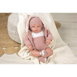 Muñeca elegance 54 cm anuk rosa (muñeco de peso) Muñeca elegance 54 cm anuk rosa (muñeco de peso)