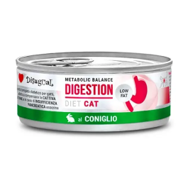 Disugual Diet Cat Digestion Low Fat Conejo 12x85 gr Precio: 16.5. SKU: B18SHPAJRX