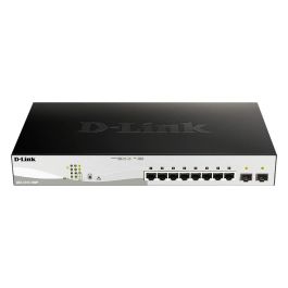 D-Link Switch Smart Gestionable 10 Puertos Gigabit (8 PoE+, 2 SFP), 130W PoE, Capacidad 56 Gbps, Seguridad Avanzada Precio: 268.59000047. SKU: B1JD457RGR