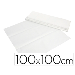 Blanca Mantel de papel blanco 100x100 cm caja de 400 unidades Precio: 47.68999983. SKU: B16KYESZ9J