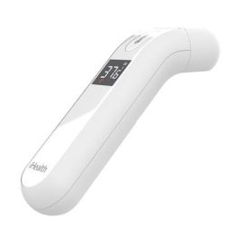 Ihealth Termómetro Digital Clínico Sin Contacto con Piel, Infrarrojos para Temperatura Corporal, Pantalla Iluminada