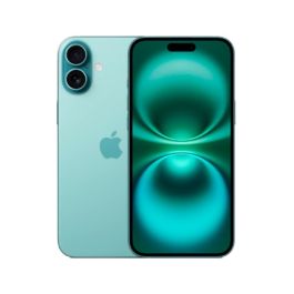 Apple iPhone 16 Plus 128GB Verde Azulado, Pantalla Super Retina XDR 6.7", Cámara Trasera 48MP + 12MP, iOS 18, MXVY3QL/A