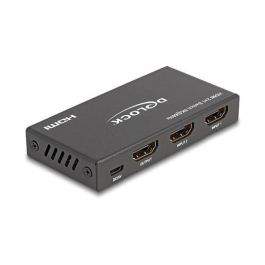 DeLOCK Conmutador HDMI 2x1, 8K 60Hz, 48 Gbps, HDR, HDCP 2.3, Dolby TrueHD, DTS-HD, Metal, Negro, Incl. Mando y Cable USB Precio: 45.5202. SKU: B1EWTVMW42