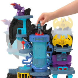 Mattel Imaginext Batcueva de Batman con Sonidos y Figura que se Ilumina