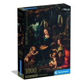 CLEMENTONI Puzzle The Virgin of the Rocks Leonardo Museum 1000 Piezas