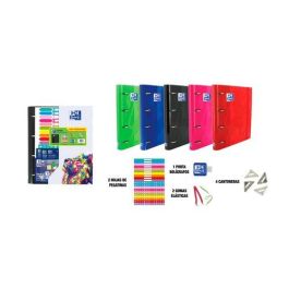 Oxford Europeanbinder Classic Carpeta Anillas 4x35 mm A4+ con Cierre Elástico y Lomo Ergonómico, Recambio Incluido, Color Surtidos Vivos Precio: 13.50000025. SKU: B183HA5AFG