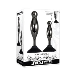Plug Anal Evolved Gris 2 Piezas Plug Anal Evolved Gris 2 Piezas