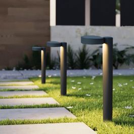 Baliza LED Exterior Ocala 60Cm 12W 220VAC 3000K Negro