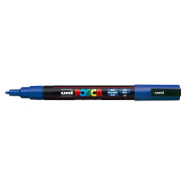 Posca Rotulador de Pintura PC-3M, Punta Cónica 0,9-1,3 mm, Color Azul Precio: 18.49999976. SKU: S8422586