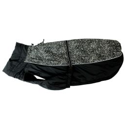 Dog Gone Smart Abrigo Aspen Perro Impermeable Cortavientos, Forro Polar Cálido, Antimanchas Repez-It, Reflectante Negro 45 cm Dog Gone Smart Abrigo Aspen Perro Impermeable Cortavientos, Forro Polar Cálido, Antimanchas Repez-It, Reflectante Negro 45 cm