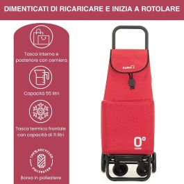 Carro de Compra Garmol 218TG360 TRA Rojo