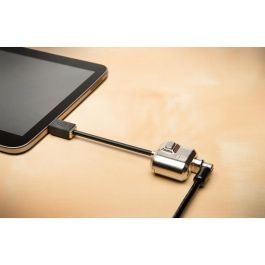 Kensington Candado de seguridad MiniSaver con llave para Portátiles, Tablets y Ultrabooks - Cable de acero al carbón de 1.8 m