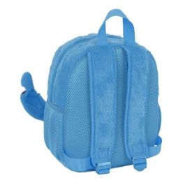 Safta Mochila de Peluche Stitch para Guardería 22x27x10cm
