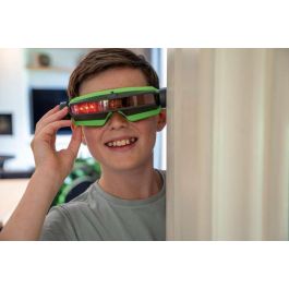 Bizak 64170002 Lasershoot Batalla Visión Láser, set 2 jugadores con máscara y 8m alcance