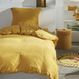 Today Juego de cama 123333 1 persona 140x200 cm Gasa de algodón lisa Ocre Precio: 34.68999941. SKU: B1KD4G8G2F