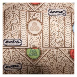 Loungefly Mochila Avatar The Last Airbender 26cm Piel Vegana Detalles Apliques y Relieves