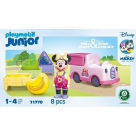 PLAYMOBIL DISNEY 71770 Camión de Fruta Minnie Mouse Junior, Vehículo de Juguete para Niños +12 Meses