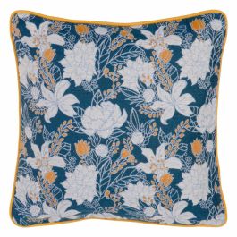 Cojín Azul Flores 45 x 10 x 45 cm Precio: 15.59000058. SKU: B1KJAL9D4J