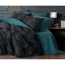 Juego de Cama 100% Algodón Azul, 1 Funda Nórdica 220x240 cm y 2 Fundas Almohada 60x60 cm - ASI8684282420668 Juego de Cama 100% Algodón Azul, 1 Funda Nórdica 220x240 cm y 2 Fundas Almohada 60x60 cm - ASI8684282420668