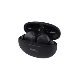 Auriculares Bluetooth Trust Yavi ENC con estuche de carga/ Negros Auriculares Bluetooth Trust Yavi ENC con estuche de carga/ Negros