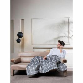 Imetec IME1685539525171 Manta Térmica 150x110 cm, 6 Temperaturas, Tejido Terciopelo y Sherpa Touch, Lavable a Máquina