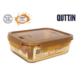 Ambare Fiambrera Rectangular Hermética 1.5 L (1500 cc) - 23 x 17.5 x 7.6 cm (6 Unidades) Precio: 25.7900005. SKU: B15D6CDVDF