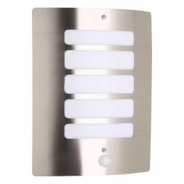 Brilliant Aplique de exterior con detector Al. 29 cm Plata brillante Precio: 40.49999954. SKU: B1HNMKBPM7