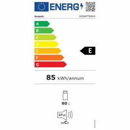 Oceanic OCEARTT90W3 Frigorífico de sobremesa 90L 37dB Clase E Blanco L44,5xP47,5xH85cm