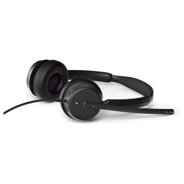 EPOS 460T Auriculares Bluetooth Alámbrico USB-C Diadema Negro para Llamadas/Música