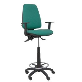 Taburete Piqueras Y Crespo Elche S Brazos Regulables Ergonomico Mecanismo Asincro Regulable En Altura Aro Reposapies Cromado Ruedas Nailon Asiento Y Respaldo Tapizados Bali Verde Esmeralda Precio: 297.50000049. SKU: S5704179