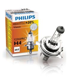 Philips MTECPH 12342PRC1 Lámpara de Faro Halógena H4 Vision 12V 60/55W P43T-38