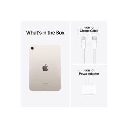Apple iPad Mini A17 Pro Wi-Fi 6E 8.3 pulgadas 512 GB Pantalla Liquid Retina Touch ID iPadOS 18 Estrellado