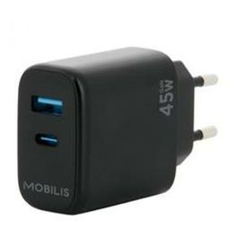 Cargador de Pared Mobilis 001363 Negro 45 W Cargador de Pared Mobilis 001363 Negro 45 W