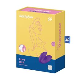 Satisfyer Vibrador Dedo Love Riot Púrpura Precio: 25.69000005. SKU: SLC-96181