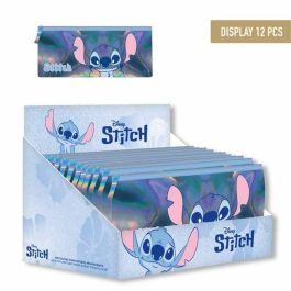Cerdá Estuche Portatodo Stitch Azul, 22.5 x 11.5 x 1.5 cm, para Niños +3 Años