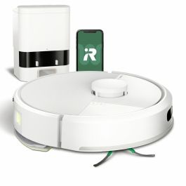 Irobot Robot aspirador Roomba 105 Combo Robot con Base de Vaciado Automático Blanco