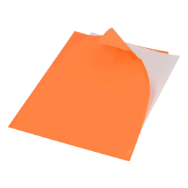Liderpapel Carpeta Dossier Uñero Polipropileno Naranja Fluor Opaco Capacidad 20 Hojas Formato Din A4