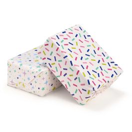 Rollo Papel Regalo 70X200 Confeti Y Estrellas Surt Arte Regal (50 Unidades) Rollo Papel Regalo 70X200 Confeti Y Estrellas Surt Arte Regal (50 Unidades)