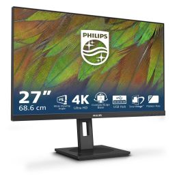 Philips 27B1N3800 Monitor 27" 4K UHD IPS 3840x2160 60Hz 4ms con HDMI, DisplayPort y USB Hub. Altavoces integrados