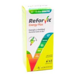 AUROVITAS Reforvit Energy Plus 45 Cápsulas Precio: 14.4999998. SKU: B1FZV5TS4Q