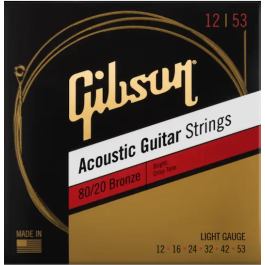 Gibson Cuerdas Acústica Bronze 80/20 Light 12-53 Precio: 11.49999972. SKU: B13SBGL5RX