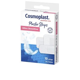 COSMOPLAST Apósitos Plaster Strips Ultrasensibles para Heridas Menores, 10 Unidades Precio: 2.4999997. SKU: B19JRGD5BB