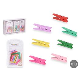 Set 13 Pinzas Madera Multicolor Peq Pincello 7X12CM (24 Unidades) Precio: 14.49999991. SKU: B14H57AFPL