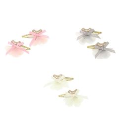 Inca Set de 2 Ganchos para Pelo Dorados con Vestido - Modelos Surtidos