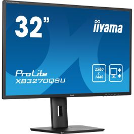 Iiyama XB3270QSU-B1 Monitor 32" IPS, 2560x1440, 100Hz, HDMI, DisplayPort, Regulable en Altura Precio: 267.95000001. SKU: B1C9PA8697