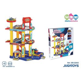 Parking 3 plantas, incluye 4 coches 45'5x34x47cm Parking 3 plantas, incluye 4 coches 45'5x34x47cm