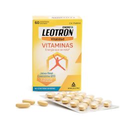Leotron Vitamina Comprimidos 60 Unidades Jalea Real Coenzima Q10 12 Vitaminas 11 Minerales