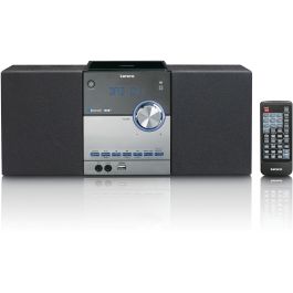 Lenco MC-150 Microcadena Digital con Radio DAB+/FM, Reproductor CD/USB/MP3, Bluetooth y Pantalla LCD Negra