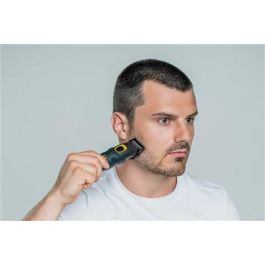 Wahl 09893-0460 Multigroomer con/sin Cable para Nariz, Orejas y Cejas, Agarre Extremo Avanzado, 4 Cabezales Intercambiables y 8 Peines Guía